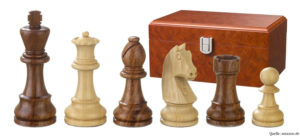 Philos 2189 - Schachfiguren Artus, Königshöhe 110 mm, doppelt gewichtet, in Figurenbox