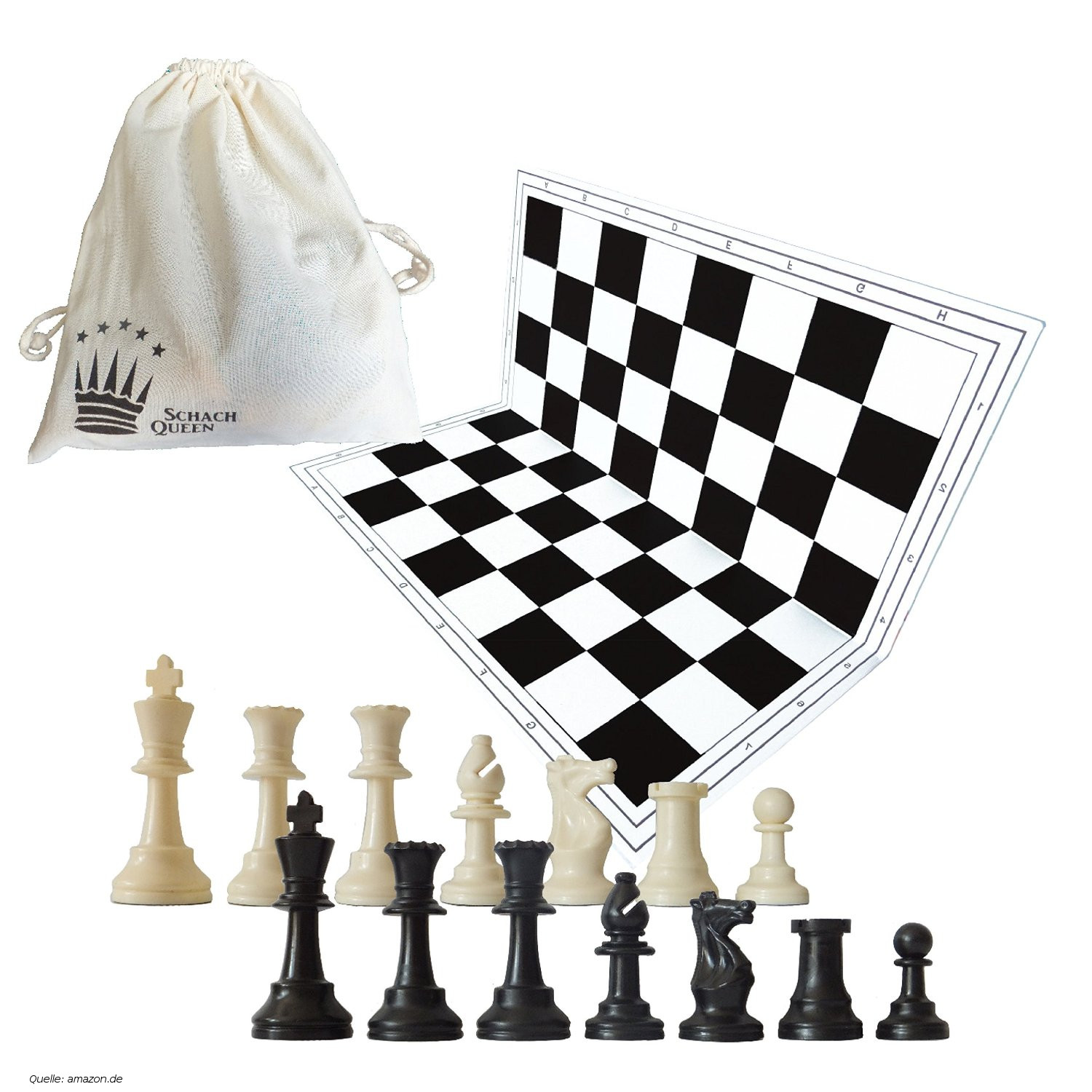 32Set Schachfiguren Plastik Komplettes Schachspieler Unterhaltungsspiel^~^ 