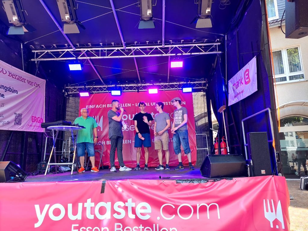 So lief unser Blitzturnier auf dem Hohenlimburger Stadtfest
